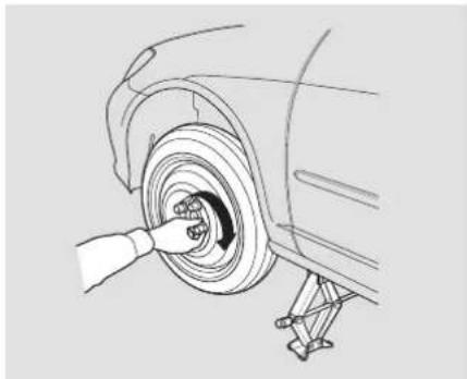 Honda Civic Hybrid (2004) - Changing a Flat Tire - 1