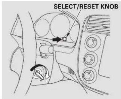 SELECT/RESET KNOB