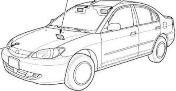 Honda Civic Hybrid (2004) - WARNING - 3