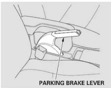 Honda Civic Hybrid (2004) - Mirrors, Parking Brake - 2