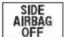Honda Civic Hybrid (2004) - How the Side Airbag Of f Indicator Works - 1