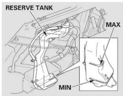 RESERVE TANK MAX MIN