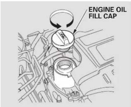 ENGINE OIL FILL CAP
