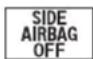Honda Civic Hybrid (2004) - Supplemental Restraint System Indicator - 1