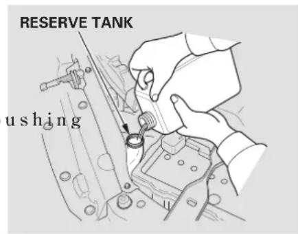 RESERVE TANK USHING