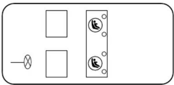 Pure electrical circuit lines without any symbols