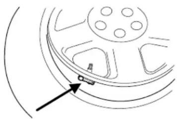 FORD E-450 (2011) - Changing tires with a TPMS - 1