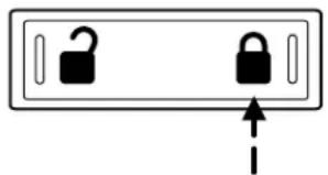 Simple diagram showing two keys with an open lock and a vertical arrow pointing to the right (no text or symbols)