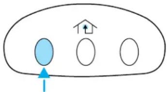 graph TD A["Blue Oval"] --> B["Up Arrow"] C["White Circle"] --> D["Down Arrow"] E["White Circle"] --> F["Down Arrow"]