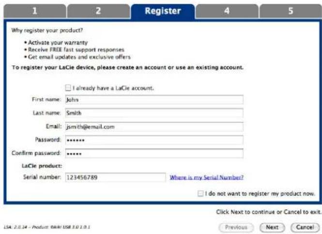 LACIE LAC9000479 - Einrichtung - 6