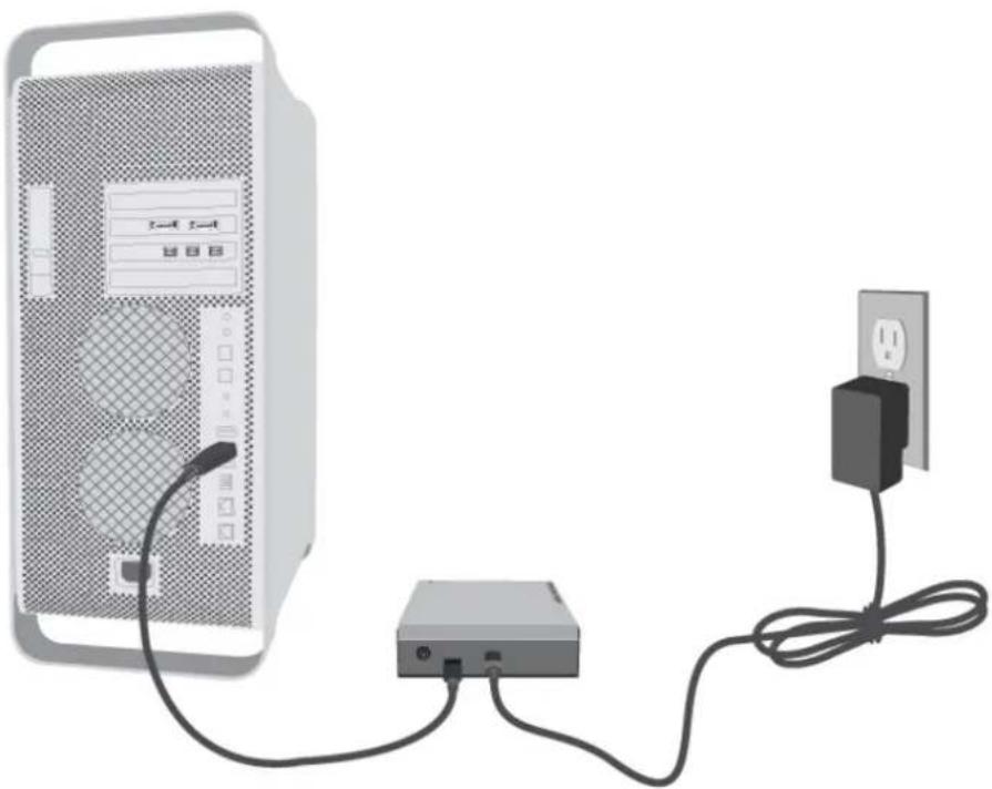 LACIE LAC9000479 - SCHRITT 2 - NETZKABEL ANSCHLIEßEN - 2