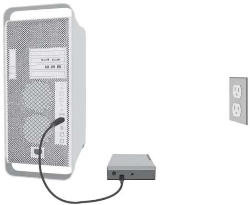LACIE LAC9000479 - SCHRITT 1 - USB-KABEL ANSCHLIEßEN - 1