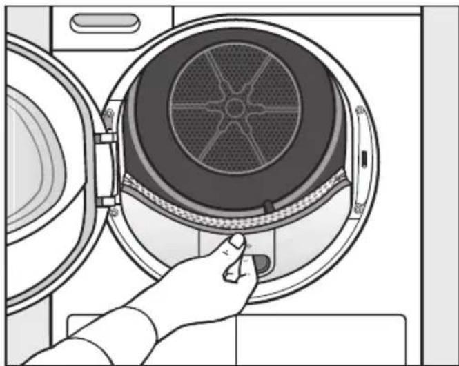 MIELE TMR 800-40 CH - Sichtbare Flusen entfernen - 1
