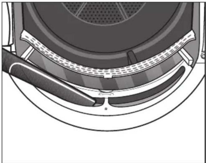 MIELE TMR 800-40 CH - Flusenfilter und Luftführungsbereich gründlich reinigen - 4