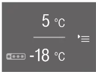 5 °C -18 °C
