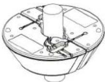 Kindermann Activebox Dome 20 - Ceiling-mount Installation - 3