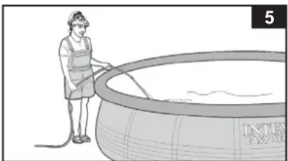 INTEX 28141EH - Filling of the pool - 2