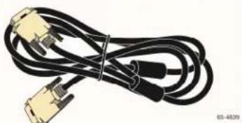 Coiled black and gold cable with connectors (no text or symbols visible)