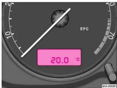 SKODA Octavia Tour (2005) - - Multi-function display\* - 2