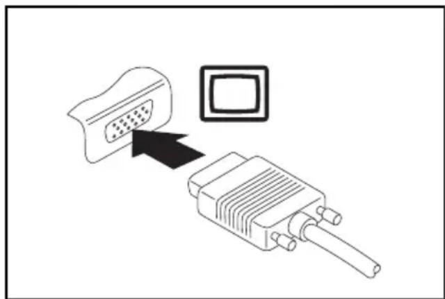 FUJITSU LIFEBOOK A556G - ExternenBildschirmanschließen - 1