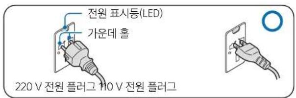 SAMSUNG 5 Series NT500R5L - 교류(AC) 전원 단자 사용 시 - 1