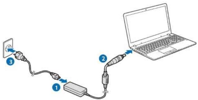 SAMSUNG 5 Series NT500R5L - 배터리 충전하기 - 1