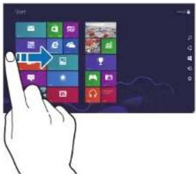 SAMSUNG ATIV NP940X3GI - Streichbewegung - 2