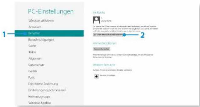 PC-Einstellungen Windows aktivieren Anpassien Schulzer Bonachrichtigungen Suche Inlen Allgemein Datenschutz Geräfer Funk Erschleiterte Bedienung Einstellungen synchronären Heimmertgruppe Windows Update Ihr Konta 1 2 Anmaktionskosten Sonstige Anmaktie In Karte erwartige Gewinne, in einem Gesamt bewer…