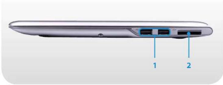 SAMSUNG ATIV NP530U3C - Ansicht von rechts - 1