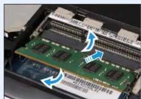 SAMSUNG 3 Series NP355E7C - Entfernen eines Speichermoduls - 1