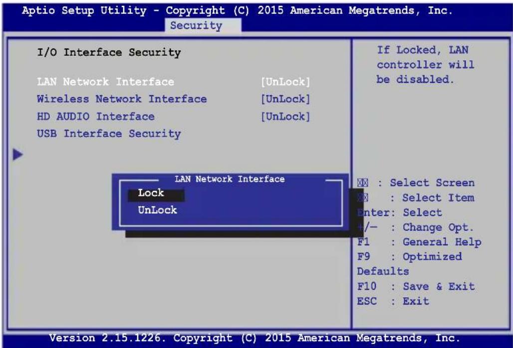 ASUS X555UB - I/O Interface Security (E/A-Schnittstellensicherheit) - 1