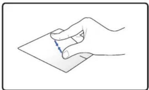 ASUS A56CB - Touchpad usage illustrations - 10