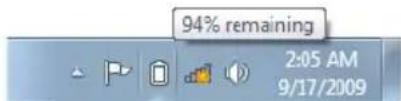 94% remaining 2:05 AM 9/17/2009