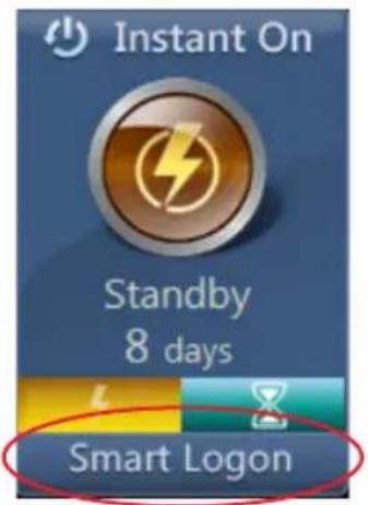 Instant On Standby 8 days Smart Logon