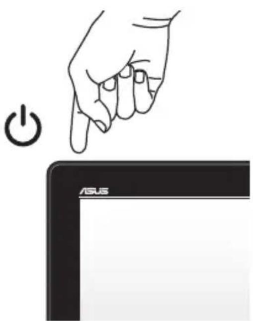 ASUS Transformer T100TAL - Ein-/Austaste drücken. - 1