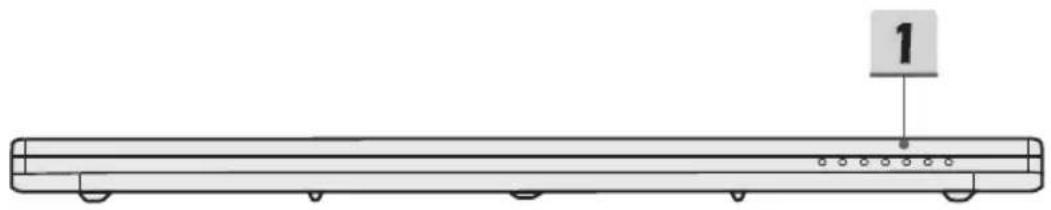 MSI Prestige PX60 - Ansicht von Vorne - 1