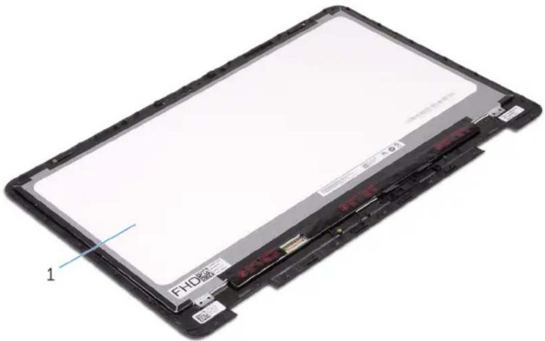 DELL Inspiron 7779 - Entfernen Sie das Bildschirmkabel. - 1
