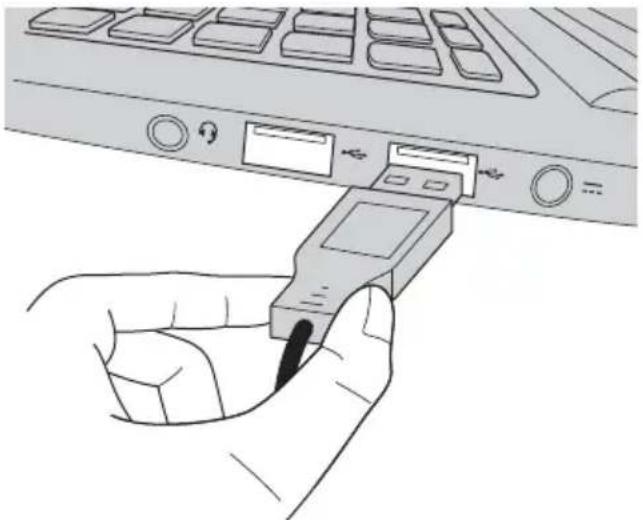 LENOVO IdeaPad S300 - ■ Anschließen von USB-Geräten - 1