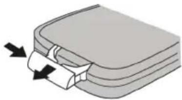Xomax XM-RSU234 - So wird die Batterie gewechselt: - 1