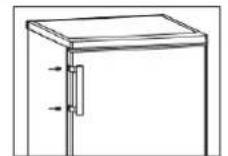 Exquisit GS80-1A+++ - Montage van de deurgreep - 2