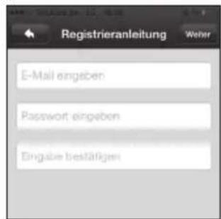 GEV CSS 9875 - Verbinden der APP-Software mit dem Router/Registrierung der APP - 2