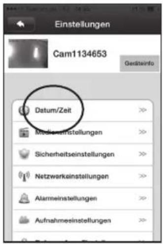 GEV CSS 9875 - Einstellen des Datums und der Zeit - 2