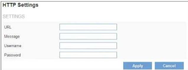 LINKSYS LCAM0336OD - HTTP Settings - 1