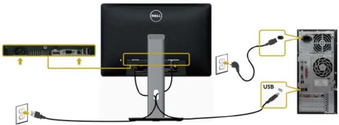 DELL YYDHW - Ihren Monitor anschließen - 4