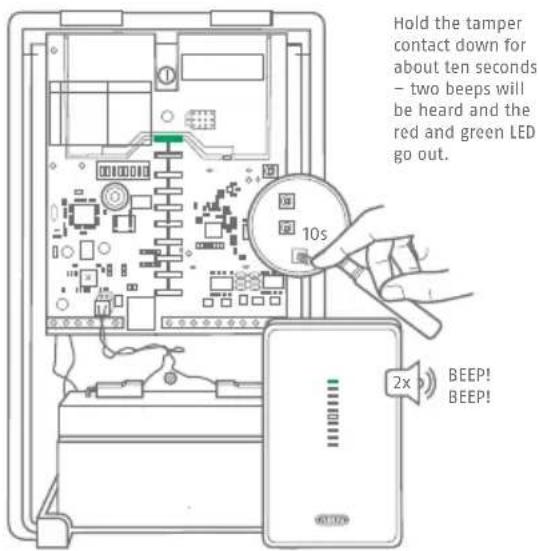 ABUS FUMO50025 - Configuring a universal module as a repeater - 10