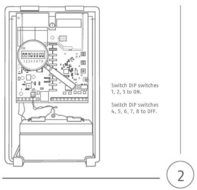 ABUS FUMO50025 - Configuring a universal module as a repeater - 3