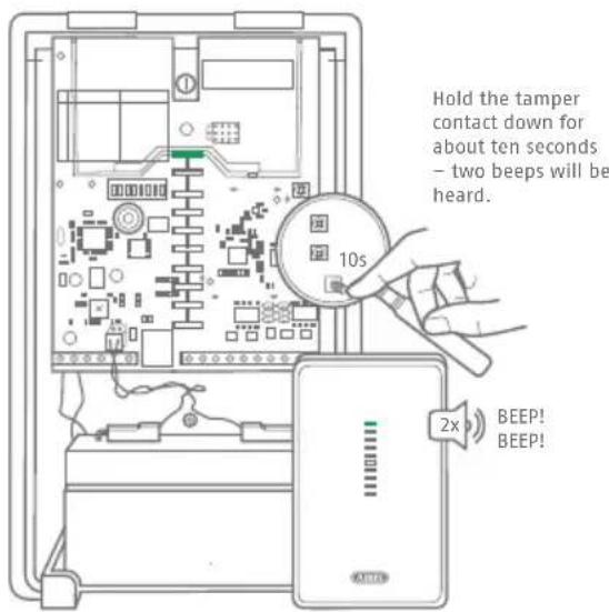 ABUS FUMO50025 - Configuring a universal module as a repeater - 17