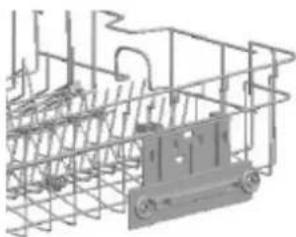 BOMANN GSPE 884 - Einstellung des oberen Korbes - 1