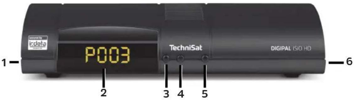 TECHNISAT DIGIPAL ISIO HD - Gerätevorderseite - 1