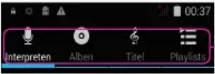 00:37 Interpreten Alben Titel Playlists